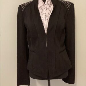Black Studded Women's Jacket